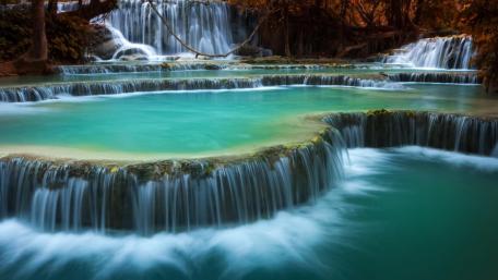 Kuang Si Falls wallpaper