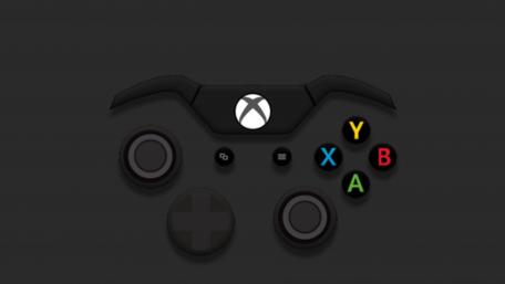 Sleek Xbox One Controller Design wallpaper