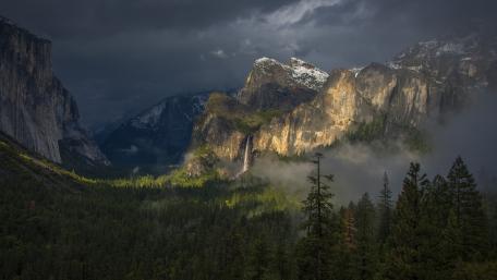 Tunnel View wallpaper