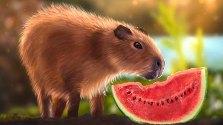 Capybara wallpaper