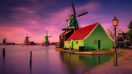 Zaanse Schans wallpaper