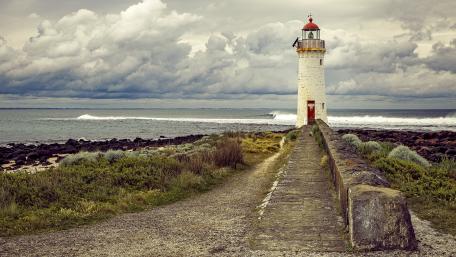Port Fairy Lighthouse On Griffiths Island wallpaper