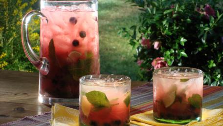 Refreshing Bacardi Cocktail in Vibrant Setting wallpaper