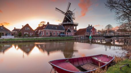 Windmill Hunsingo wallpaper