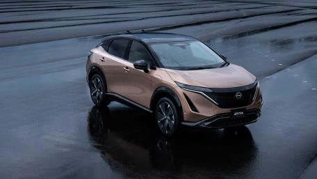 Sleek Nissan ARIYA Electric Crossover Wallpaper wallpaper