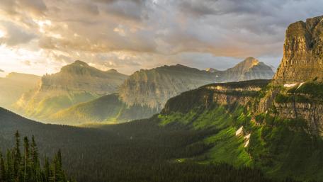 Logan Pass, Glacier National Park wallpaper