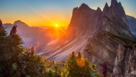Odle Mountains wallpaper