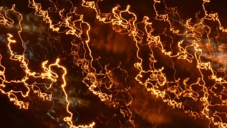 Ethereal Glow of Abstract Light Patterns wallpaper