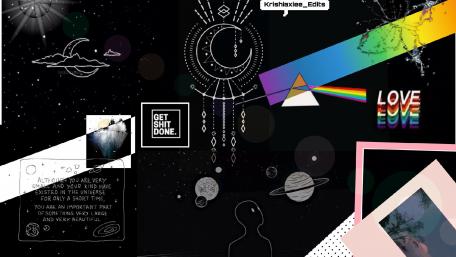 Cosmic Vision Moodboard Wallpaper wallpaper