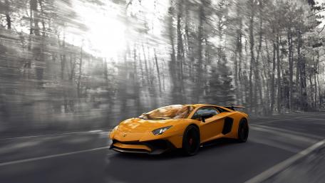 Ultimate Lamborghini Veneno in Motion wallpaper