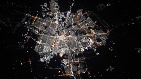 Winnipeg at Night wallpaper