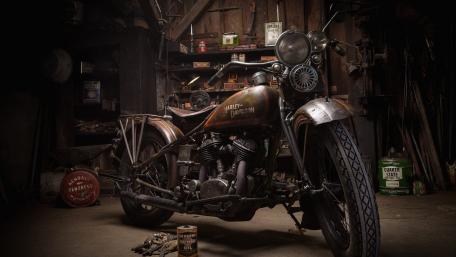 Vintage Harley-Davidson Dream wallpaper