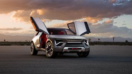 Futuristic Kia Electric Vehicle Wallpaper wallpaper