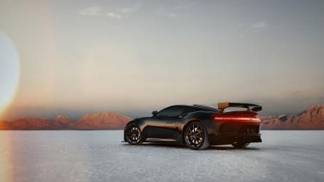 Sleek Elegance of a Dream Supercar in 4K wallpaper