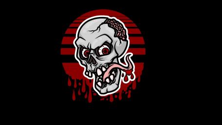 Bloody Skull wallpaper