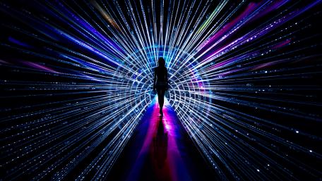 Journey Through the Time Tunnel wallpaper