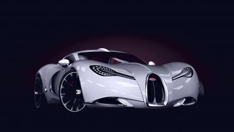 Sleek and Stylish Bugatti Dream Car Design wallpaper