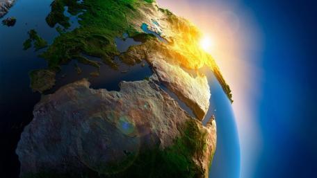 The Radiant Earth Awakens wallpaper