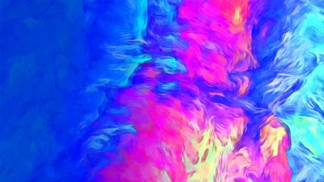 Vibrant Color Fusion Abstract Art wallpaper