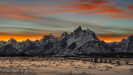 Grand Teton National Park, Snake River Overlook wallpaper