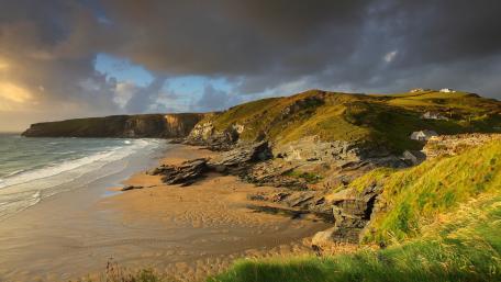 British coast wallpaper