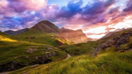 Scottish Highlands wallpaper