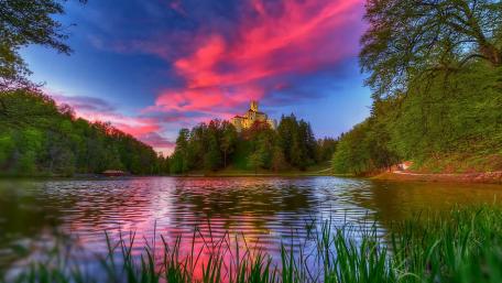 Trakoscan Castle wallpaper
