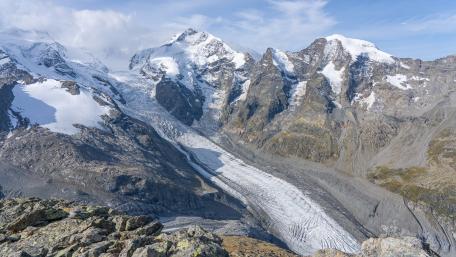 Morteratsch Glacier wallpaper