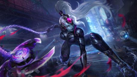 Cybernetic Dreamscape Encounter wallpaper