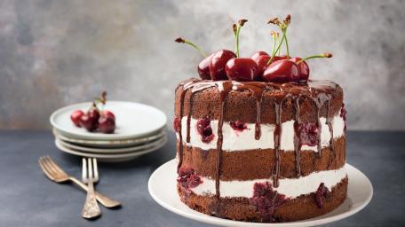 Black Forest gateau wallpaper
