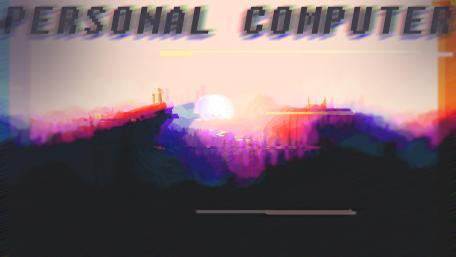 Glitchy Horizons of Digital Exploration wallpaper