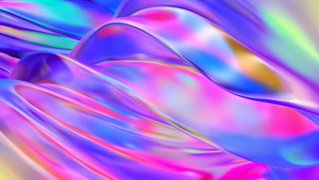Fluid Chromatic Waves wallpaper
