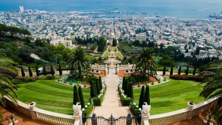 Bahai gardens wallpaper