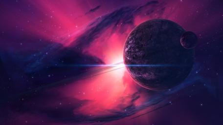 Galactic Wonders Awaits You in Space wallpaper