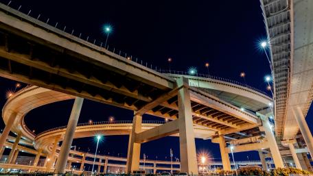 Daikoku JCT at Night wallpaper