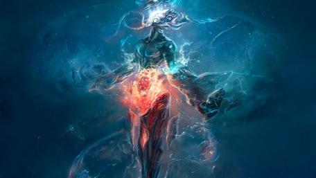 Celestial Humanoid Enigma wallpaper
