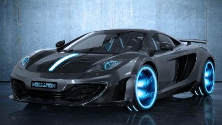 Sleek McLaren Sports Car Wallpaper Design wallpaper