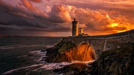 Petit Minou Lighthouse wallpaper