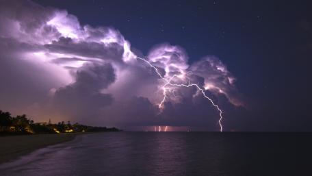 Electric Night Symphony wallpaper