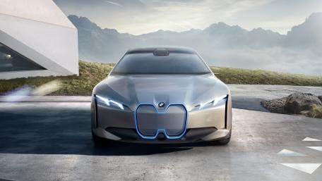 Futuristic BMW Electric Dream Car Wallpaper wallpaper