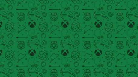 Xbox icons wallpaper