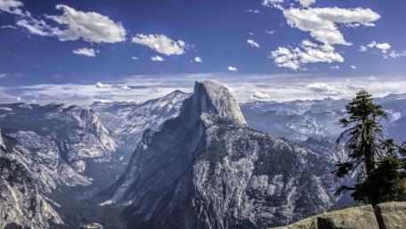 Half Dome from Glacier Point wallpaper