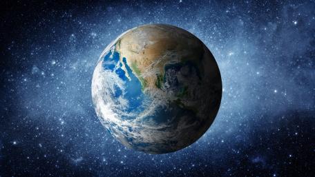 Majestic View of Earth from Space wallpaper
