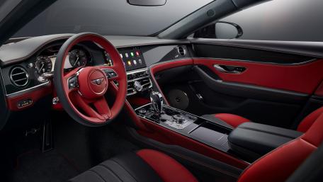 Sleek Elegance of the Bentley Flying Spur Interior wallpaper