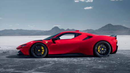 Redefining Luxury Sports Performance with Ferrari SF90 Stradale wallpaper