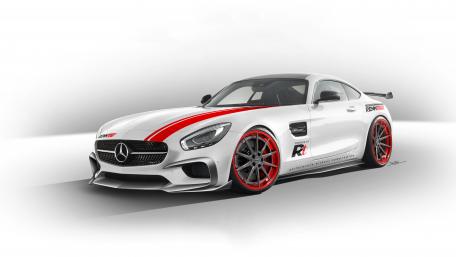 Sleek Mercedes-Benz AMG GT in Stunning Design wallpaper