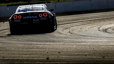 Nissan GT-R Taking on the Silverstone Circuit wallpaper