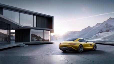 Sleek Luxury of the Mercedes-Benz AMG GT wallpaper