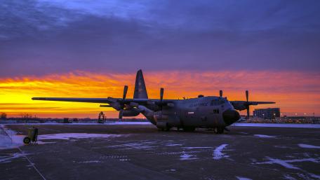C-130 going to sleep wallpaper