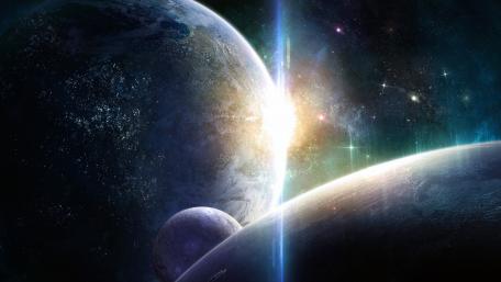 Cosmic Wonders of a Distant Galaxy wallpaper